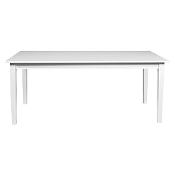 Wittskar fehér étkezőasztal tölgyfából, 180 x 90 cm - Folke