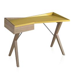 Yellow tölgyfa íróasztal - Ángel Cerdá