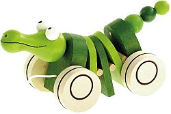 Bino Húzógatós játék krokodil