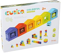 Cubika 14866 Színes házak
