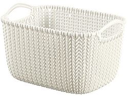 Curver Knit tároló kosár 8L - krém