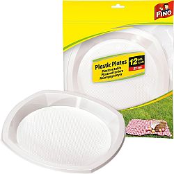 FINO műanyag tányér 12 db