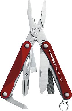 Leatherman Squirt PS4 - piros