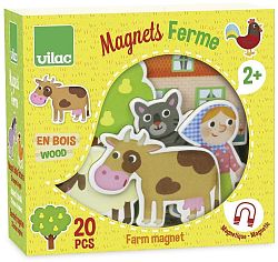 Vilac fa mágnesek Farm 20 db