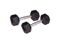 Hatszögű kézisúlyzó 9 kg