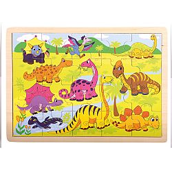 Bino Dinoszauruszos Puzzle, 