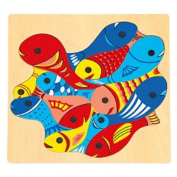 Bino Halak formaberakó puzzle damillal
