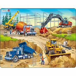 Larsen Puzzle Az építkezésen, 30 darab