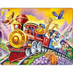 Larsen Puzzle Cirkuszi vonat, 30 darab