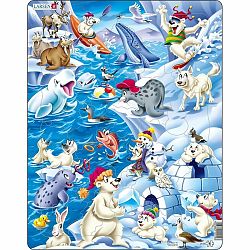 Larsen Puzzle Sarkvidéki fagyos élet, 36 