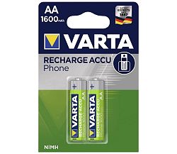 Varta Varta 58399 - 2 db tölthető elem PHONE ACCU AA NiMH/1600mAh/1,2V
