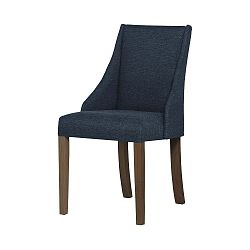 Absolu kék bükk szék sötétbarna lábakkal - Ted Lapidus Maison
