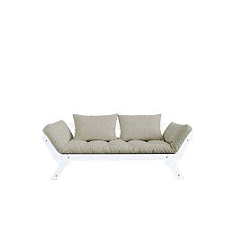 Bebop White natúr színű kinyitható kanapé - Karup