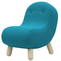 Bob Felt Melange Turquoise türkiz fotel - Softline