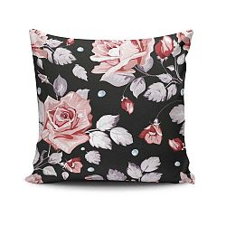 Cushion Love Roses pamut keverék párna, 45 x 45 cm