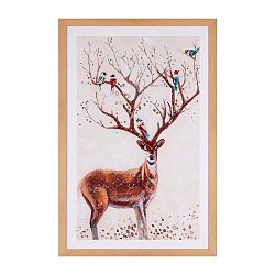 Deer kép, 60 x 40 cm - sømcasa