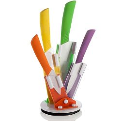 Flex színes kések késtartóval - Brandani