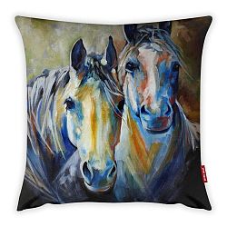 Horses Art párnahuzat, 43 x 43 cm - Vitaus