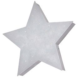 Montu csillag alakú szürke fali lámpa - Glimte