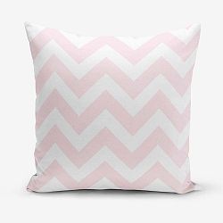 Stripes rózsaszín párnahuzat, 45 x 45 cm - Minimalist Cushion Covers