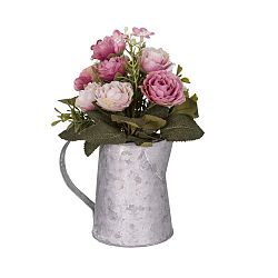 Szürkésfehér váza virágokkal - Antic Line