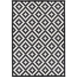 Viki Black fekete-fehér kétoldalas szőnyeg, 80 x 250 cm - Narma