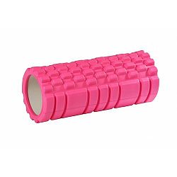 Fitness masszázshenger rózsaszínű, 33 x 15 cm