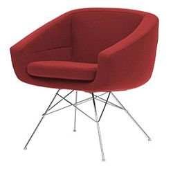 Aiko Eco Cotton Red piros fotel - Softline