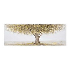 Alberi Poly kézzel festett kép fenyőfa keretben, 120 x 60 cm - Mauro Ferretti