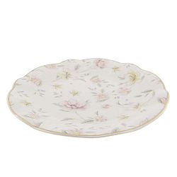 Anastasia porcelán tányér, ⌀ 19 cm - Clayre & Eef