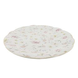 Anastasia porcelán tányér, ⌀ 26 cm - Clayre & Eef