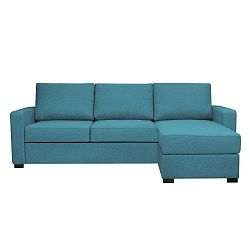 Anna kék háromszemélyes kanapé, jobb oldalii - HARPER MAISON