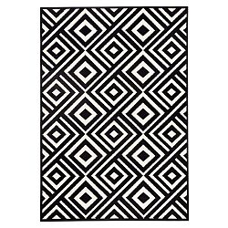 Art fekete-krémszínű szőnyeg 160 x 230 cm - Zala Living