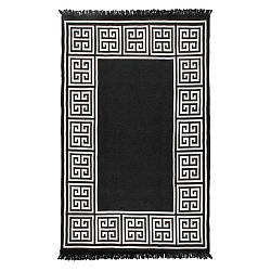 Athena bézs-fekete kétoldalas szőnyeg, 120 x 180 cm