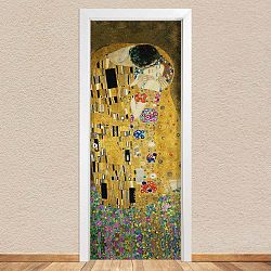 Bacio Klimt öntapadós ajtómatrica, 80 x 215 cm - LineArtistica