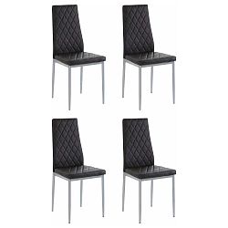Barak 4 darab fekete szék - Støraa