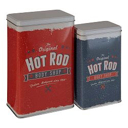 Barber Hot Rod ón tárolódoboz készlet, 2 részes - Premier Housewares