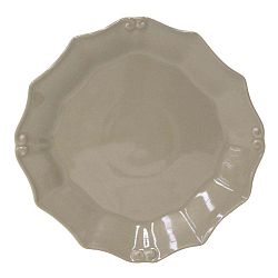 Barroco szürkésbarna tányér, Ø 21 cm - Costa Nova