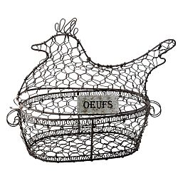 Basket fém tojástartó - Antic Line