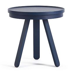 Batea S kék kőrisfa rakodóasztal tálcával - Woodendot