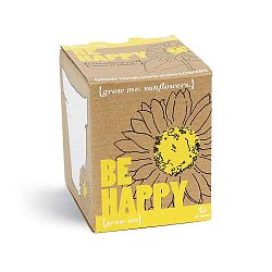 Be Happy növénytermesztő készlet napraforgó magokkal - Gift Republic