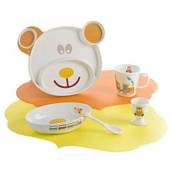 Bear porcelán gyermek étkészlet, 5 részes - Brandani