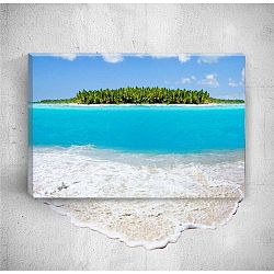 Beautiful Sea 3D fali kép, 40 x 60 cm - Mosticx