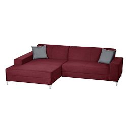 Bellini piros kanapé, bal oldali kivitel - Florenzzi