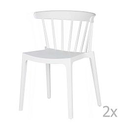 Bliss fehér szék, 2 darab - WOOOD