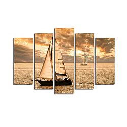 Boat többrészes kép, 105 x 70 cm
