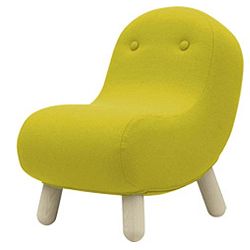 Bob Felt Melange Yellow sárga fotel - Softline