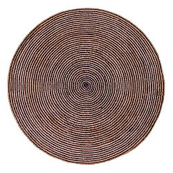 Bombay barna kerek szőnyeg, ø 180 cm - House Nordic