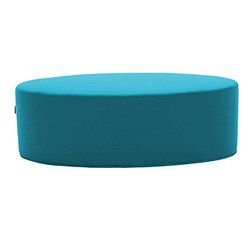 Bon-Bon Felt Melange Turquoise türkiz puff, hosszúság 100 cm - Softline