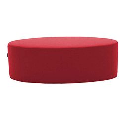 Bon-Bon Valencia Red piros puff, hosszúság 60 cm - Softline